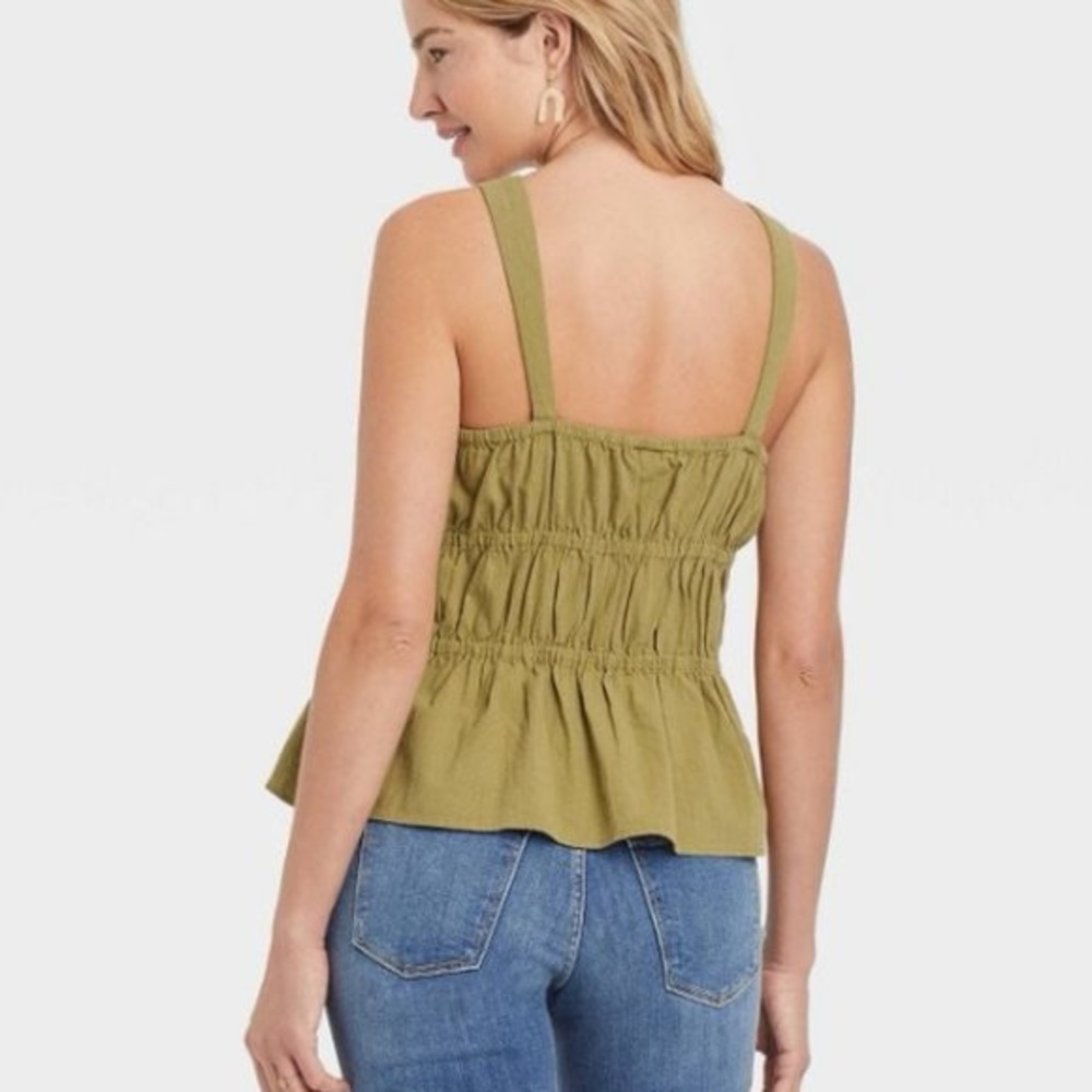 Universal Thread || Linen Blend Top - Picture 4 of 4